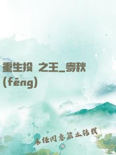 重生投資之王