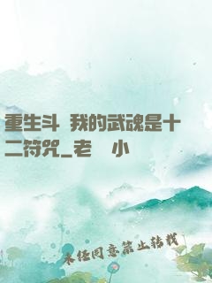 重生斗羅我的武魂是十二符咒