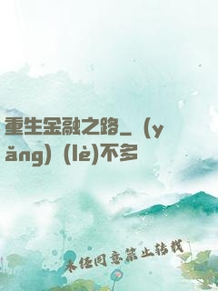 重生金融之路