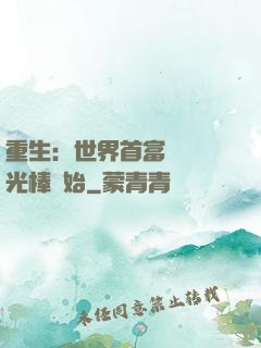 重生：世界首富從賣熒光棒開始