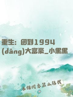 重生：回到1994當(dāng)大富豪