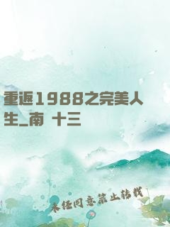 重返1988之完美人生