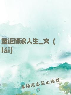 重返博浪人生