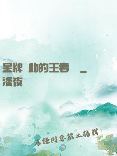 金牌輔助的王者時間