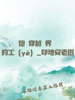 鋼鐵，槍炮與穿越異界的工業(yè)黨