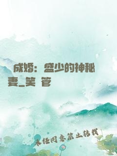 錯愛成婚：盛少的神秘嬌妻