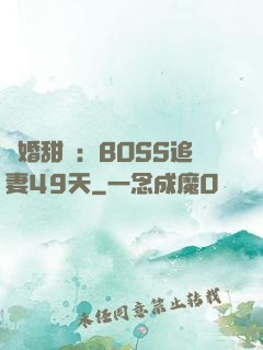 閃婚甜愛：BOSS追妻49天
