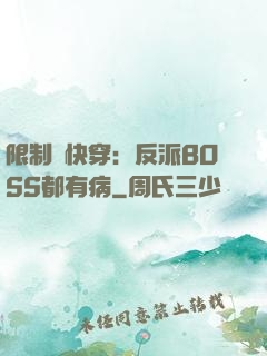 限制級快穿：反派BOSS都有病