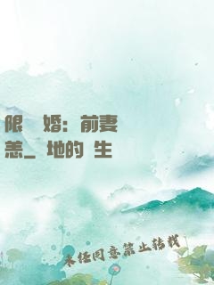 限時閃婚：前妻別來無恙