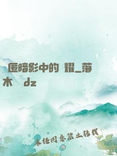隱匿暗影中的榮耀