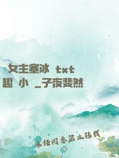 雙女主塞冰塊txt筆趣閣小說
