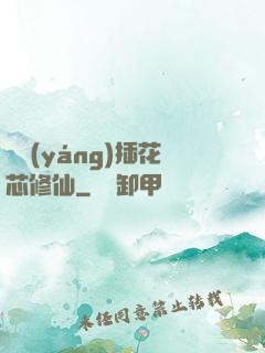 雙陽(yáng)插花芯修仙