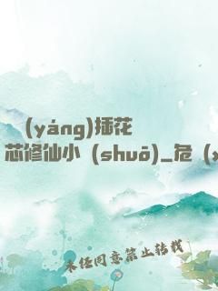 雙陽(yáng)插花芯修仙小說(shuō)