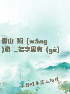 雪山飛狐網(wǎng)游錄