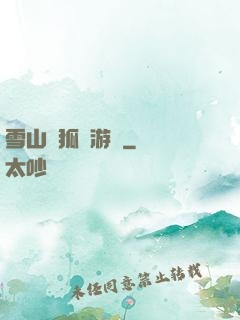 雪山飛狐網游錄