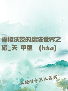 霍格沃茨的魔法世界之旅