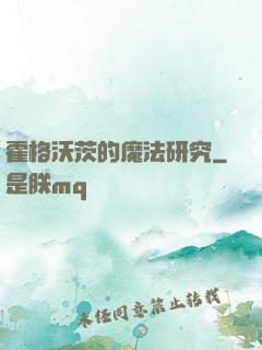 霍格沃茨的魔法研究