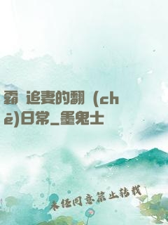 霸總追妻的翻車(chē)日常