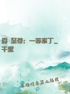 霸艷至尊：一等家丁