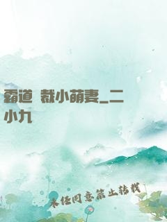 霸道總裁小萌妻