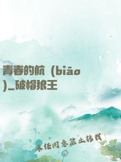 青春的航標(biāo)