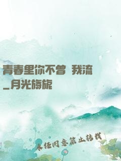 青春里你不曾見我流淚
