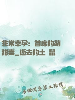 非常幸孕：首席的萌寵甜妻