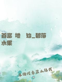 首富從地攤開始