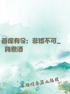 首席有令：非婚不可