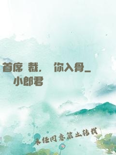 首席總裁，愛你入骨