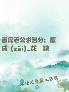 首席老公求名分：惹愛成災(zāi)