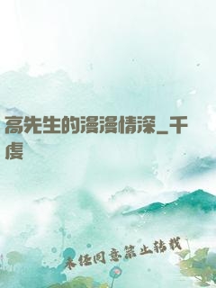 高先生的漫漫情深