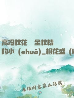 高冷?；S為全校精靈的小說(shuō)
