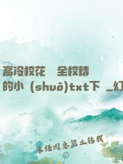 高冷?；S為全校精靈的小說(shuō)txt下載