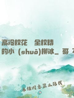 高冷?；S為全校精靈的小說(shuō)柳冰