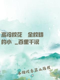 高冷?；S為全校精靈的小說