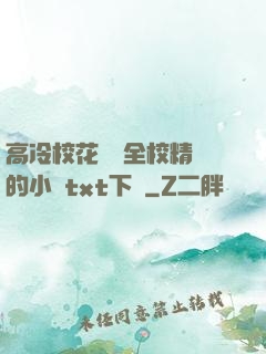 高冷?；S為全校精靈的小說txt下載