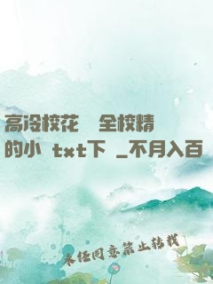 高冷?；S為全校精靈的小說txt下載