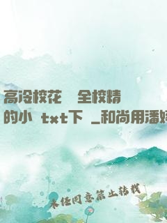 高冷?；S為全校精靈的小說txt下載