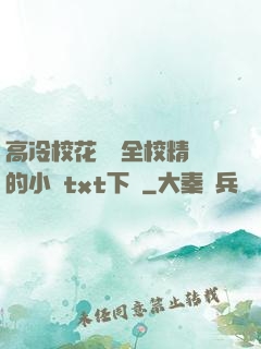 高冷?；S為全校精靈的小說txt下載