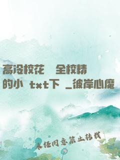 高冷?；S為全校精靈的小說txt下載
