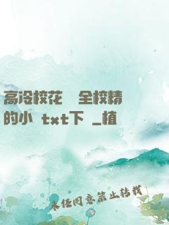 高冷?；S為全校精靈的小說txt下載