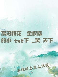 高冷?；S為全校精靈的小說txt下載