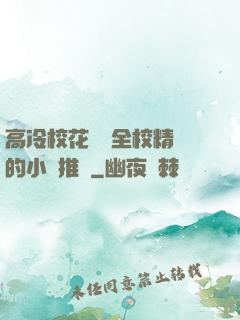 高冷?；S為全校精靈的小說推薦
