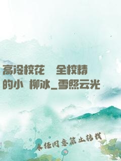 高冷?；S為全校精靈的小說柳冰
