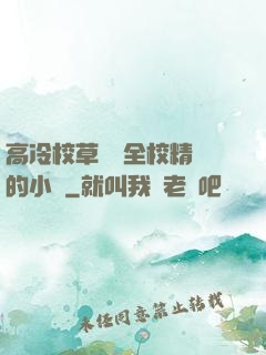 高冷校草淪為全校精靈的小說