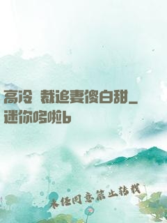 高冷總裁追妻傻白甜