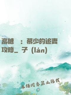 高糖來襲：慕少的追妻攻略