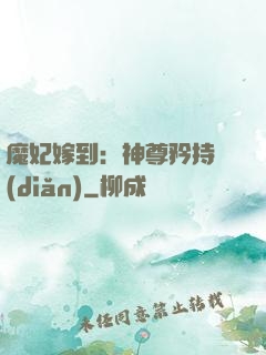 魔妃嫁到：神尊矜持點(diǎn)