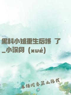 黑料小姐重生后爆紅了